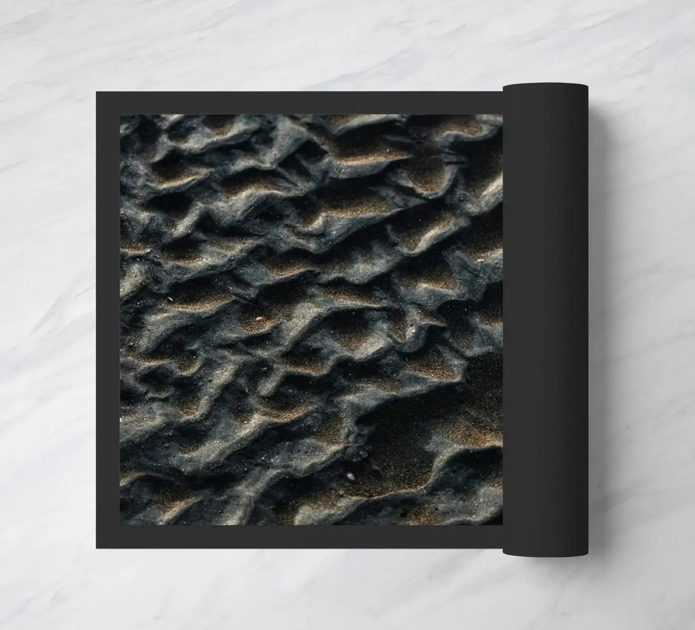 sand patterns doormat by Earthly Visions