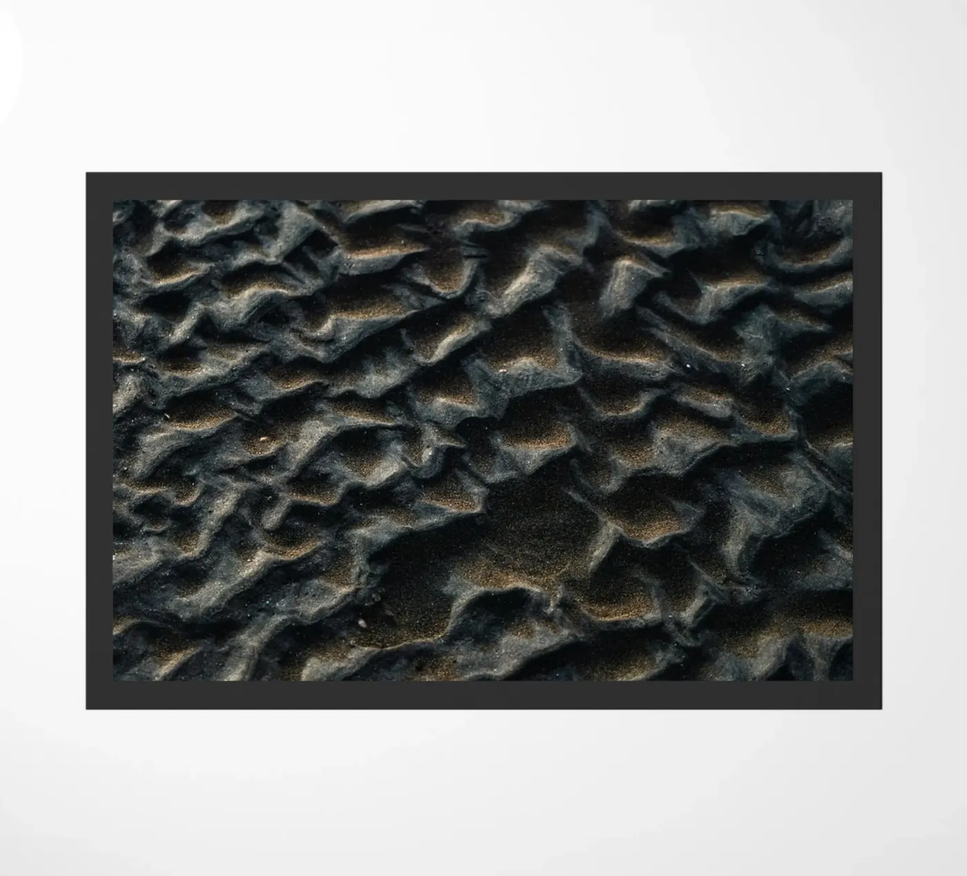 sand patterns doormat by Earthly Visions