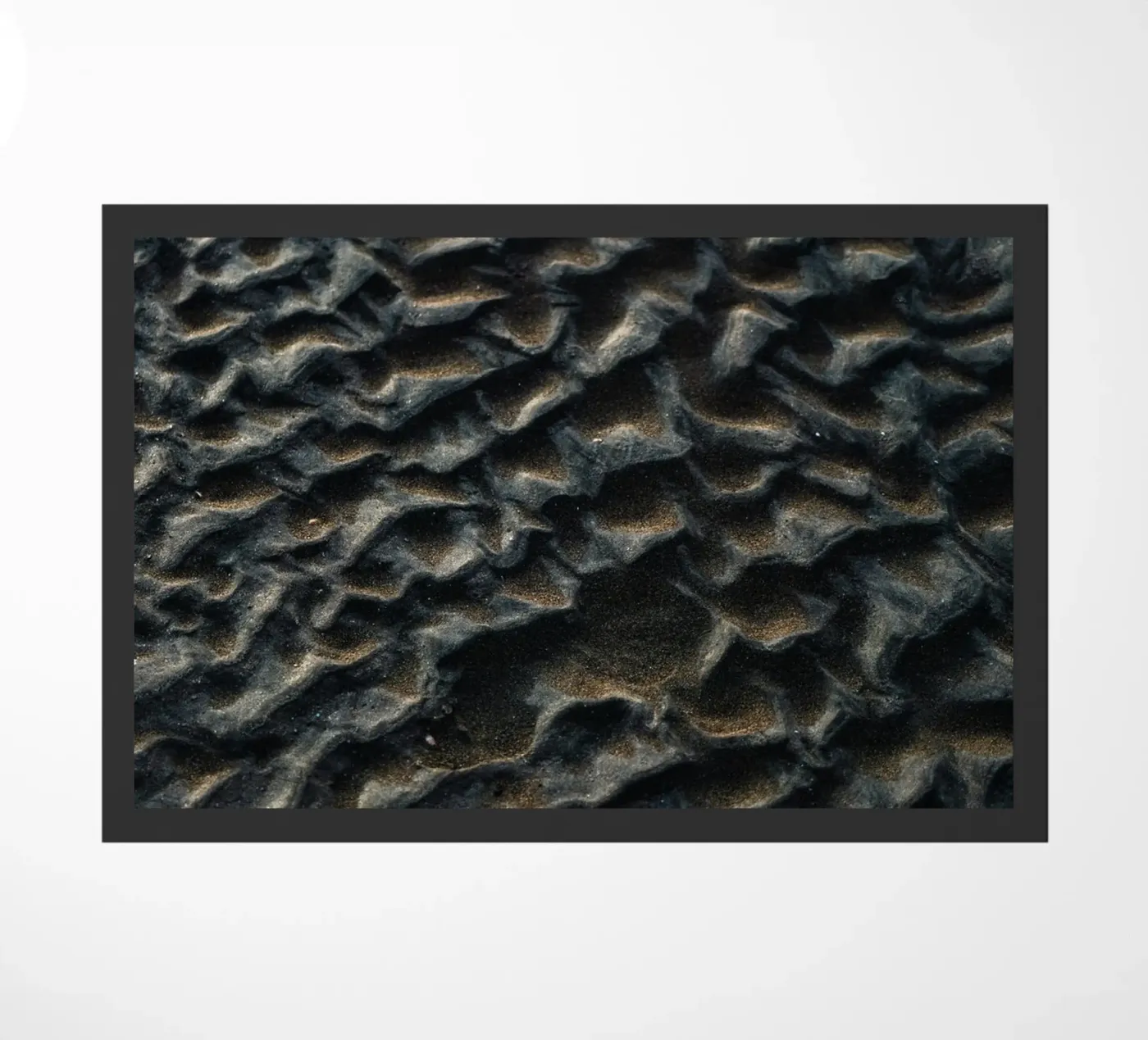 sand patterns doormat by Earthly Visions