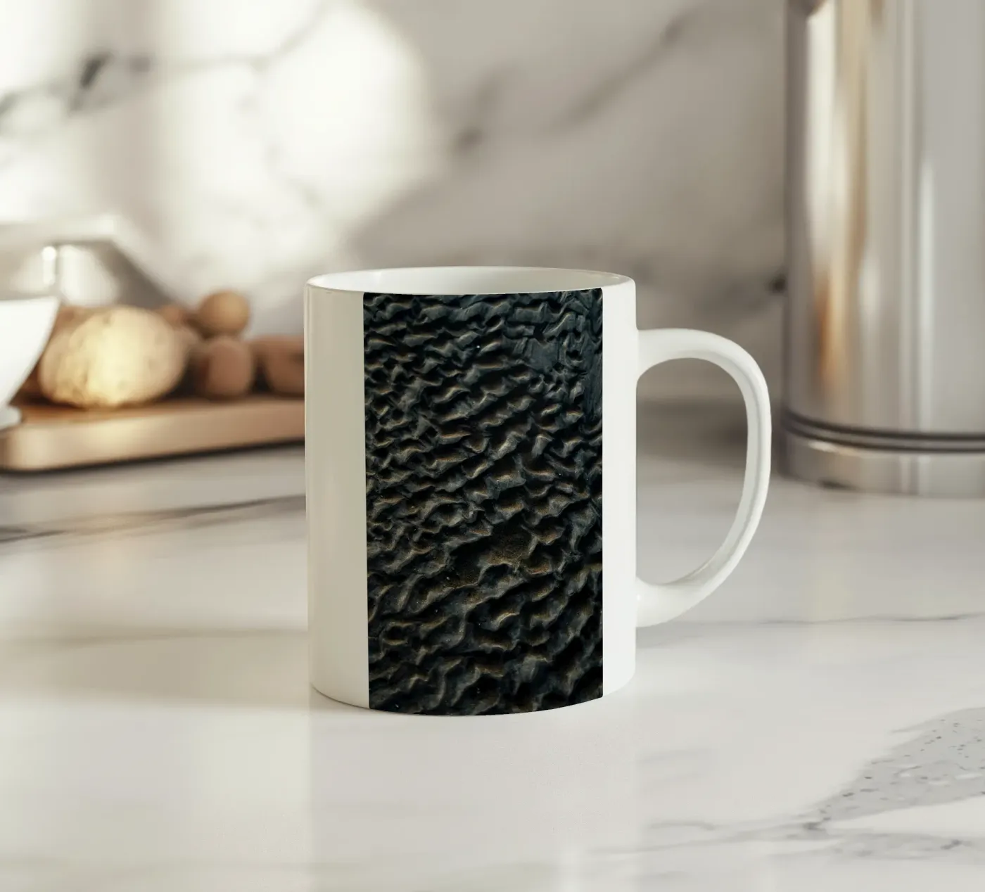 sand patterns ceramic mug by Earthly Visions