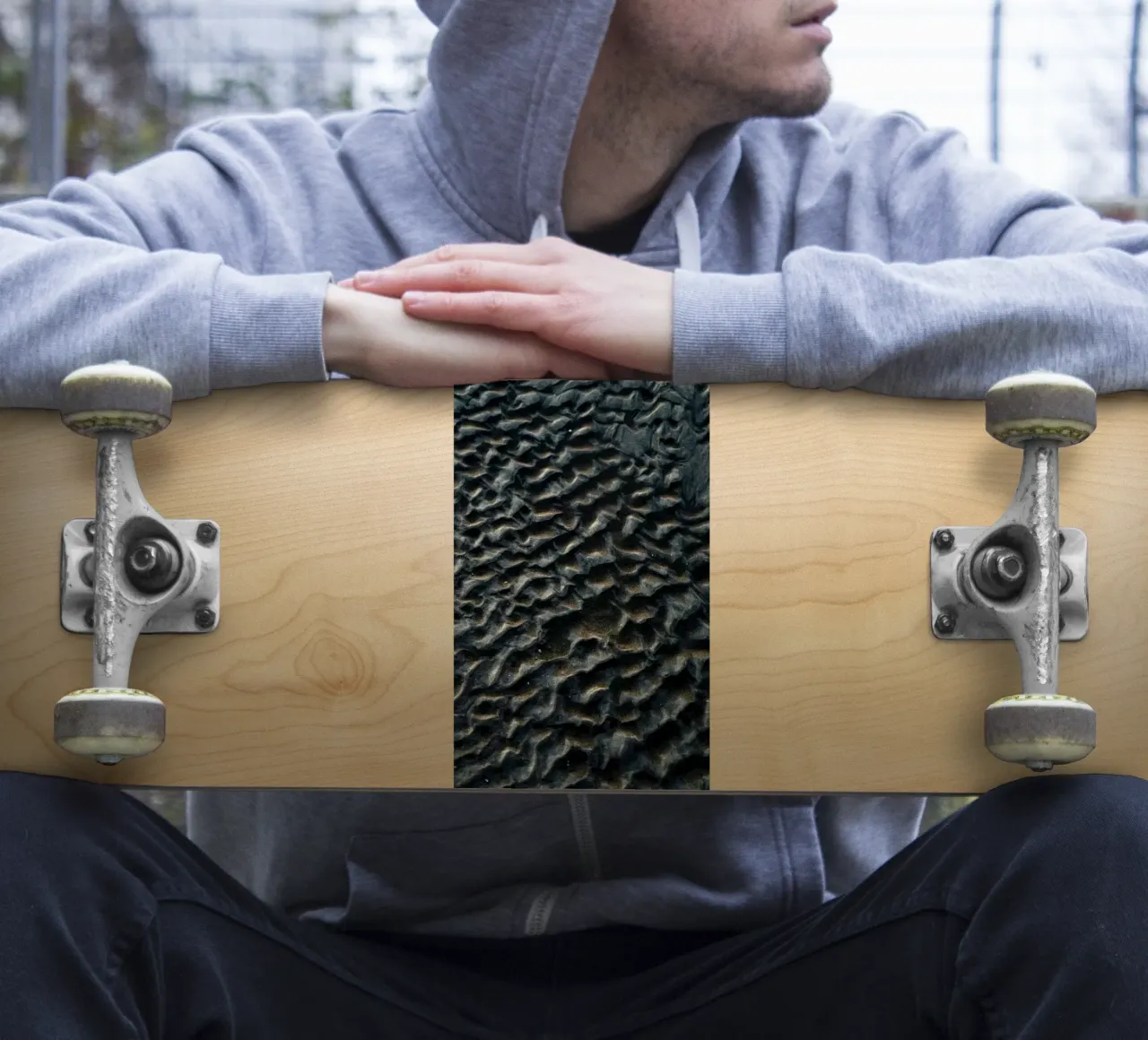 sand patterns sticker by Earthly Visions