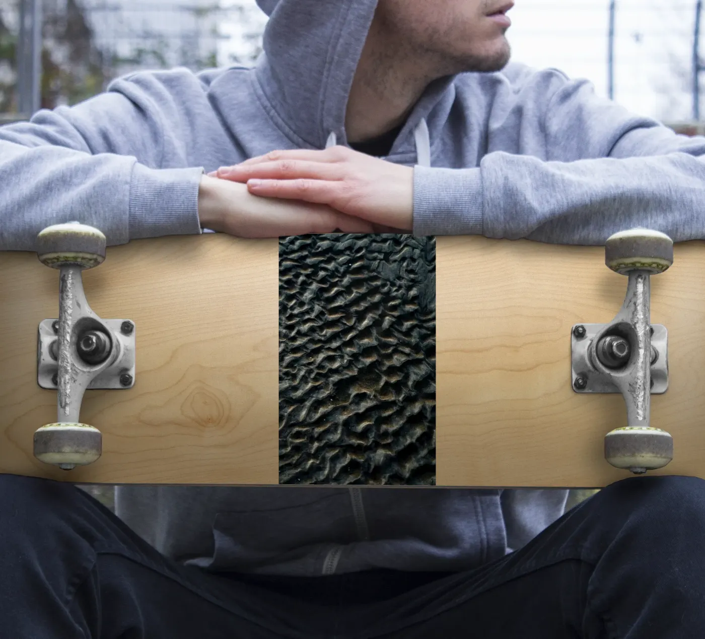 sand patterns sticker by Earthly Visions