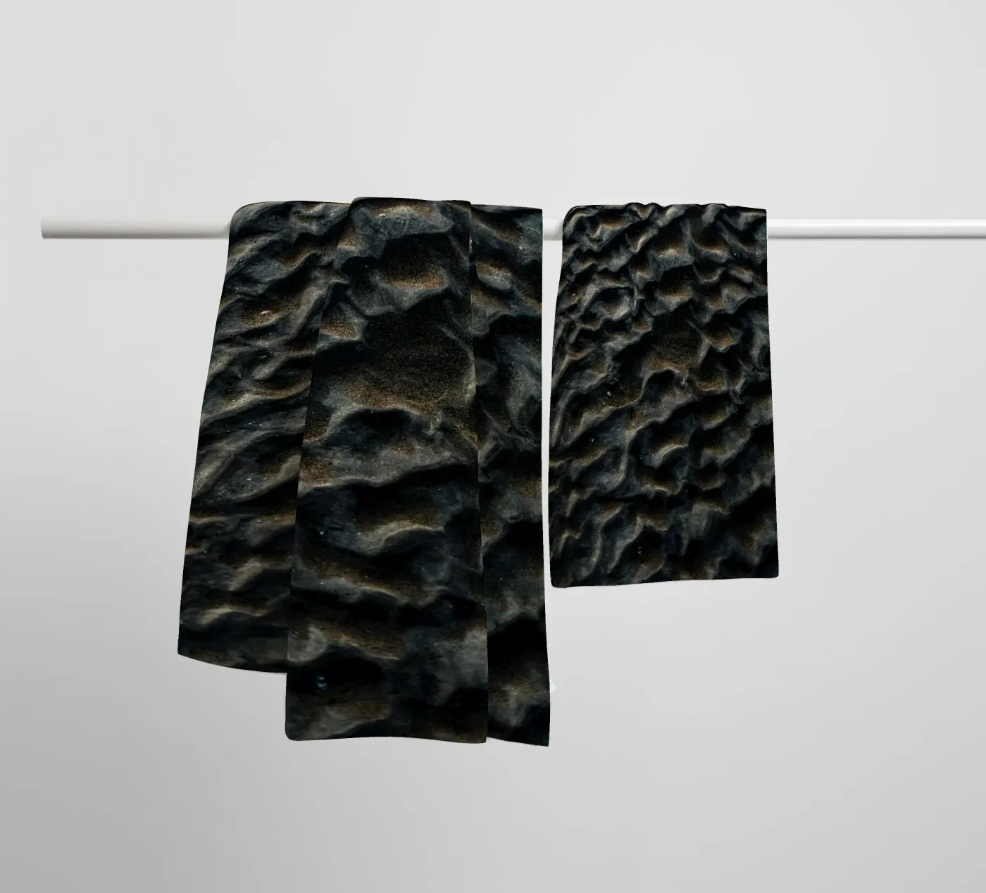 sand patterns towel by Earthly Visions