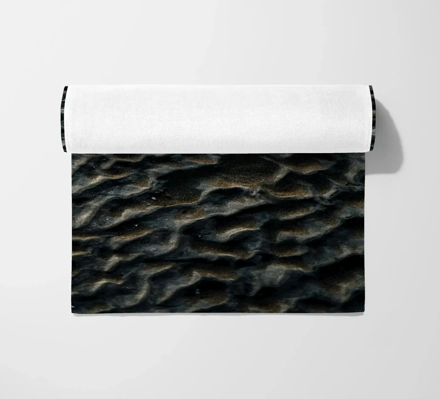 sand patterns beach towel by Earthly Visions