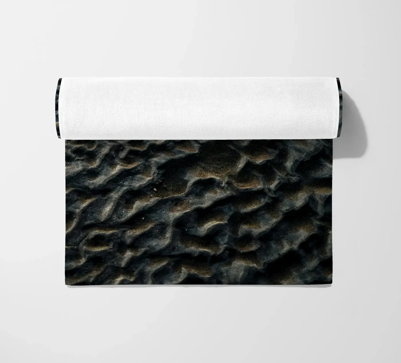 sand patterns beach towel by Earthly Visions