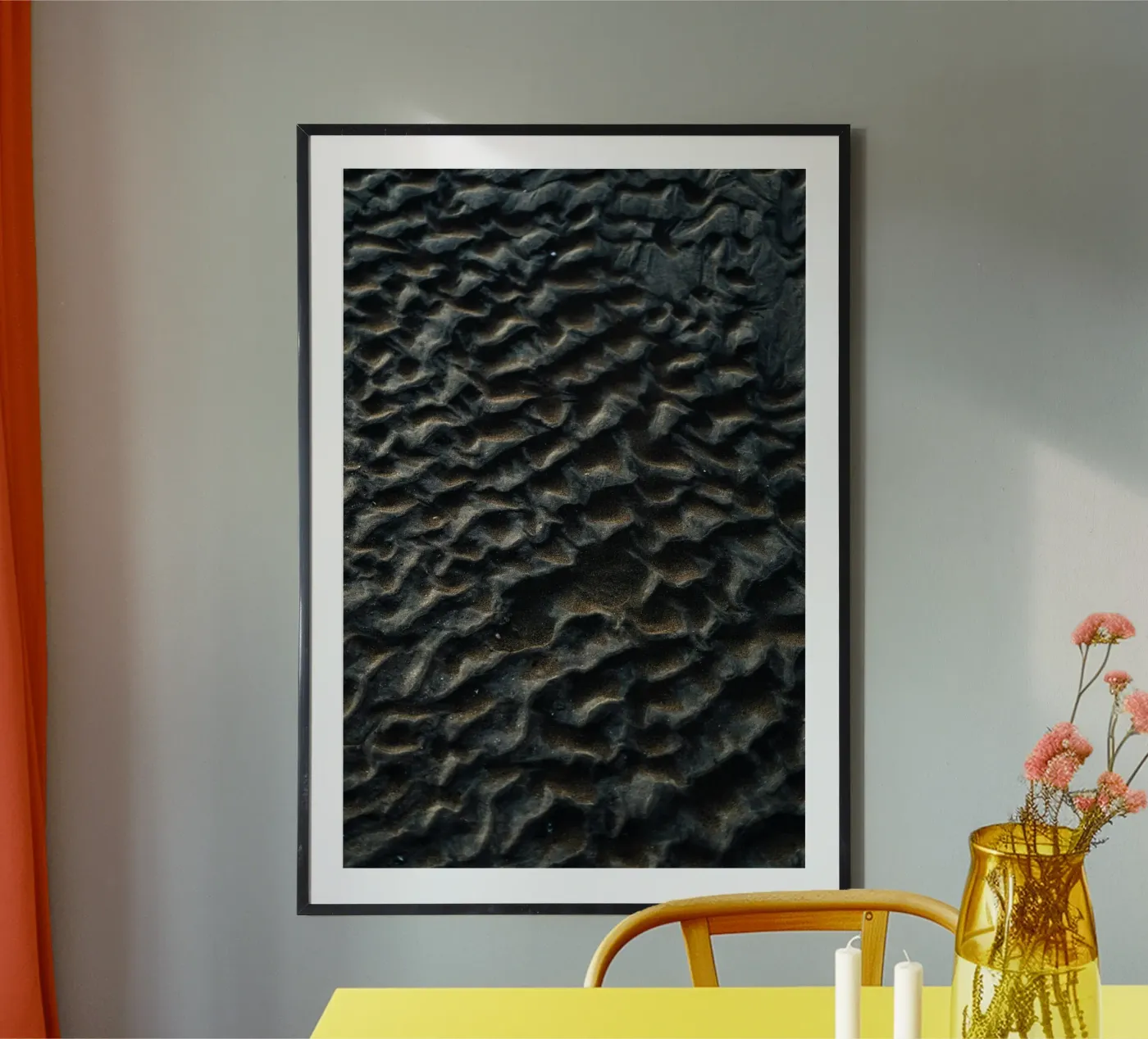 sand patterns poster van Earthly Visions