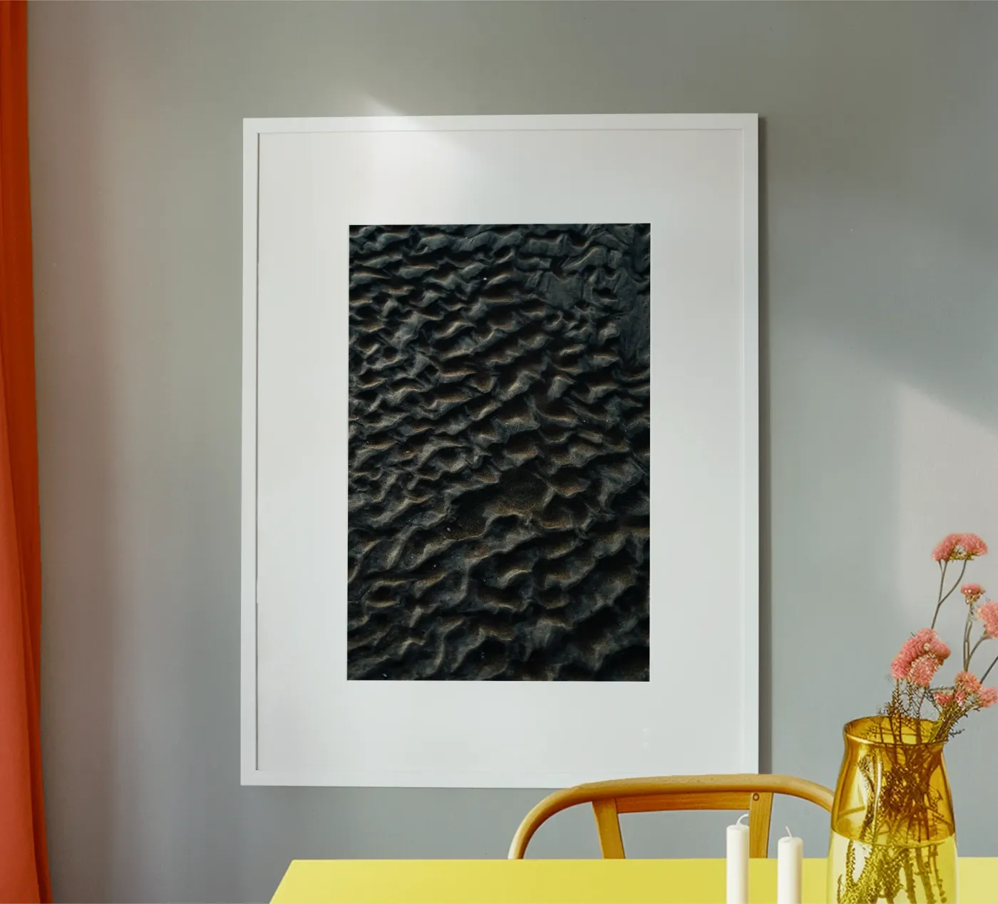 sand patterns Poster von Earthly Visions