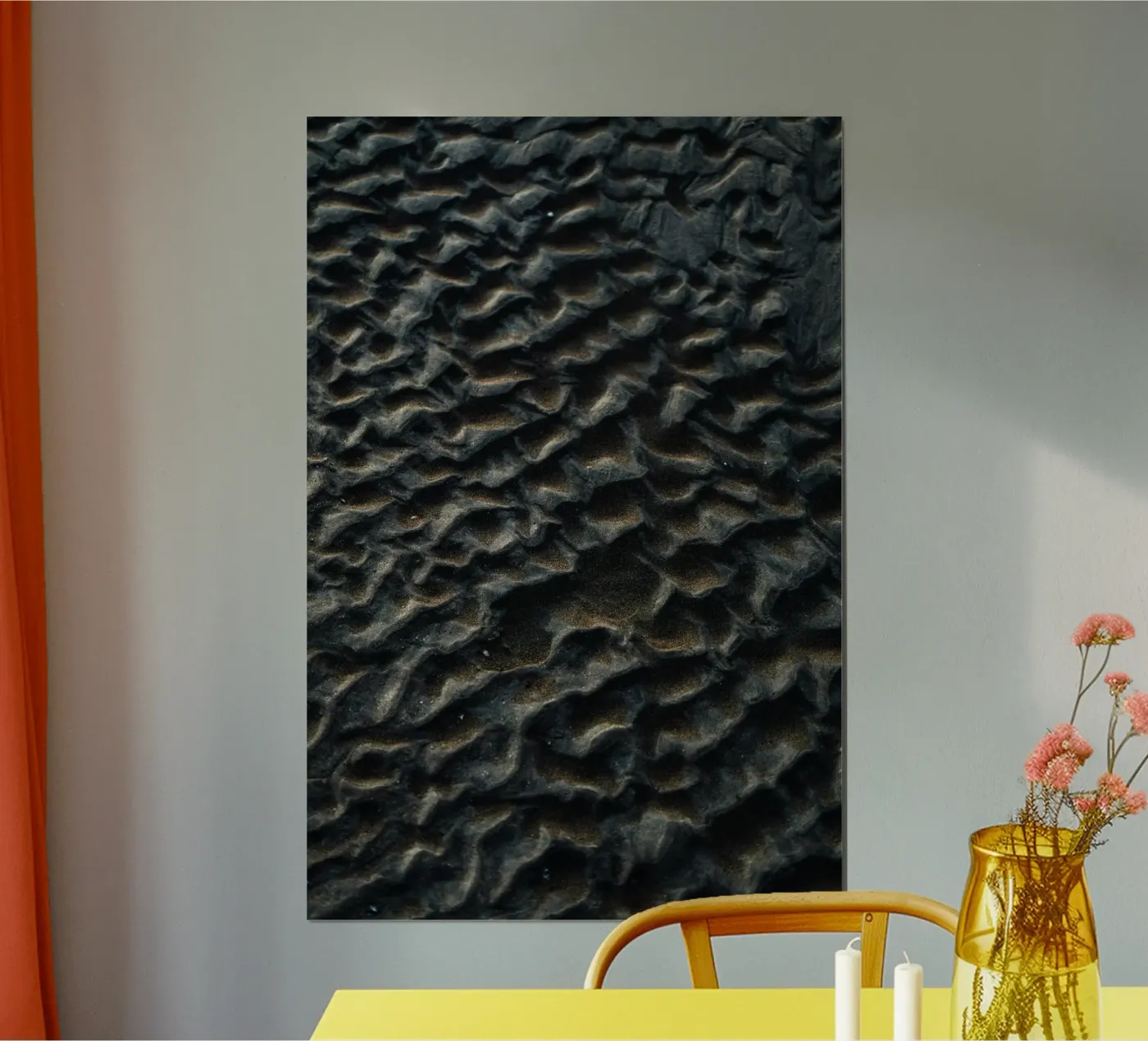 sand patterns Poster von Earthly Visions