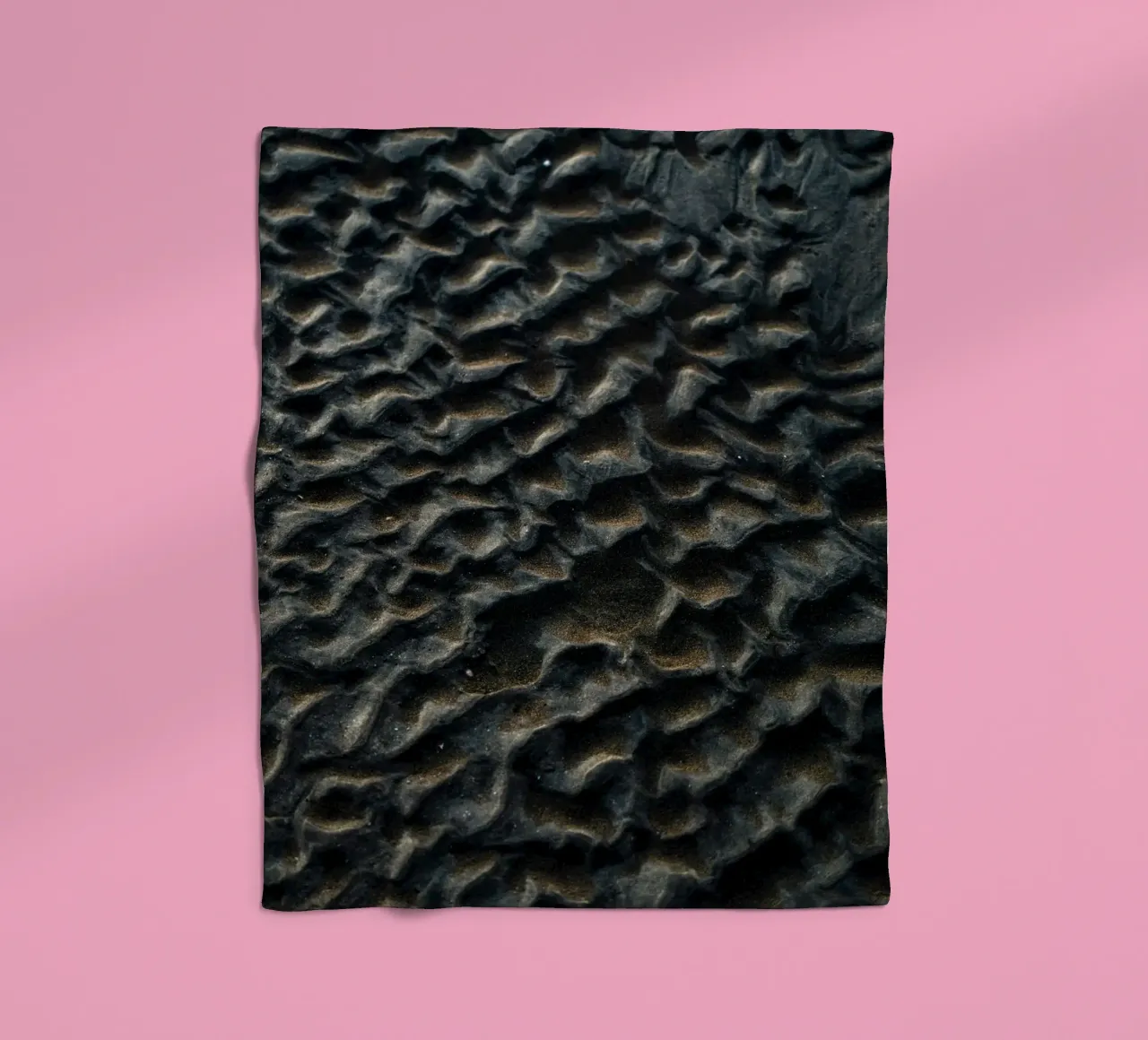 Sandmuster Fleecedecke von Earthly Visions