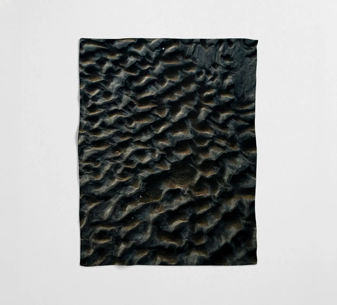 Sandmuster Fleecedecke von Earthly Visions