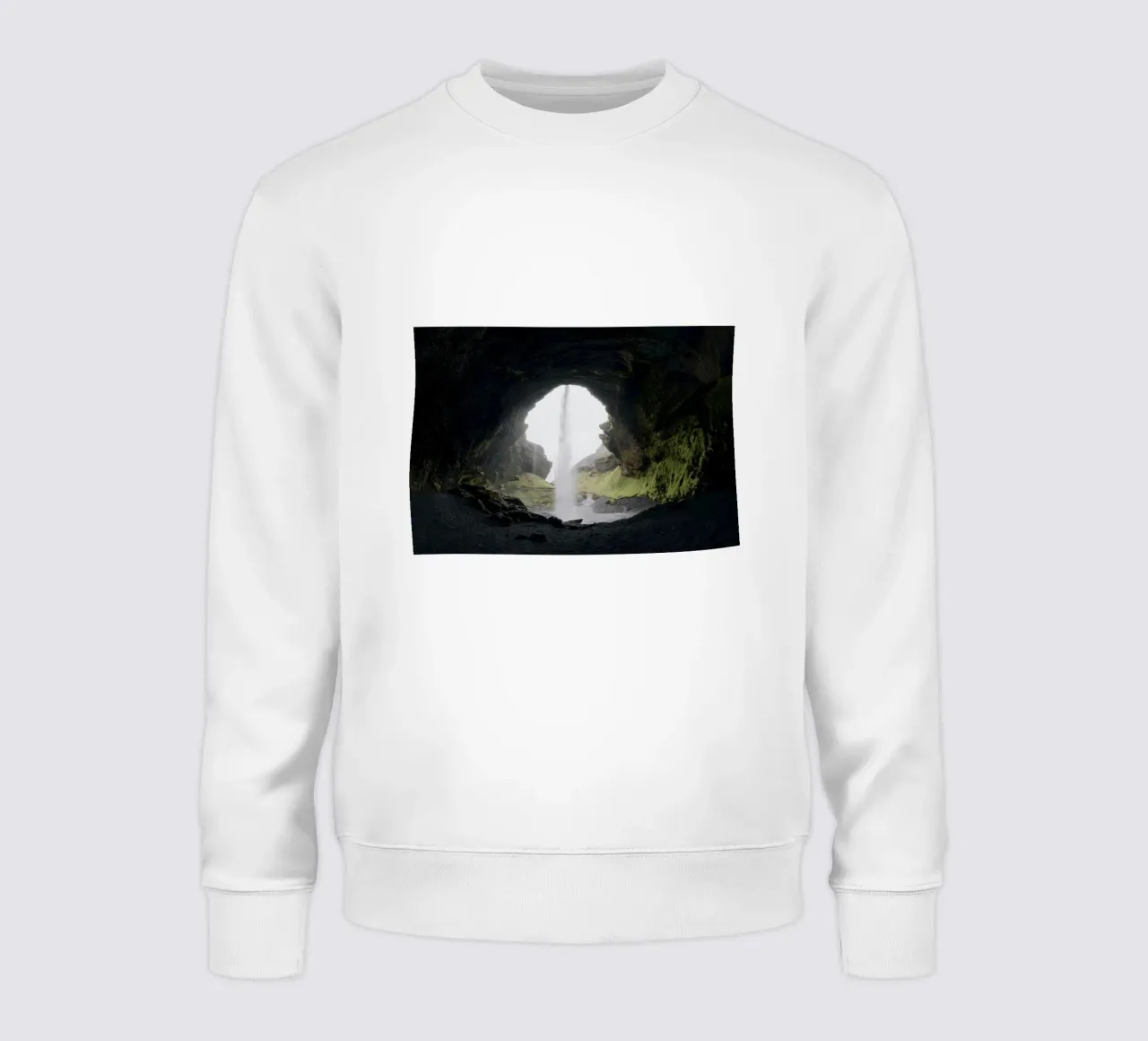 cascata in grotta felpa da Earthly Visions