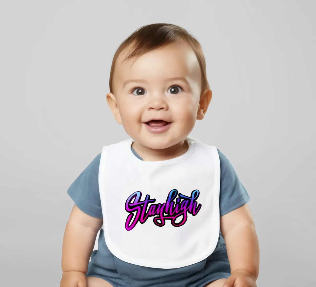 Stayhigh Typo Retro Vibes bavaglino da Urban Life