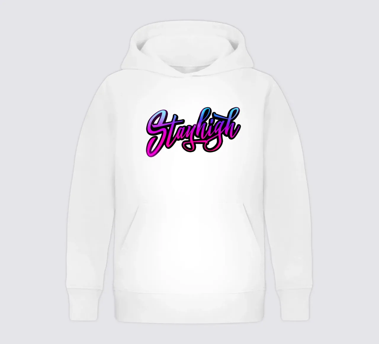 Stayhigh Typo Retro Vibes felpa bambino con cappuccio da Urban Life