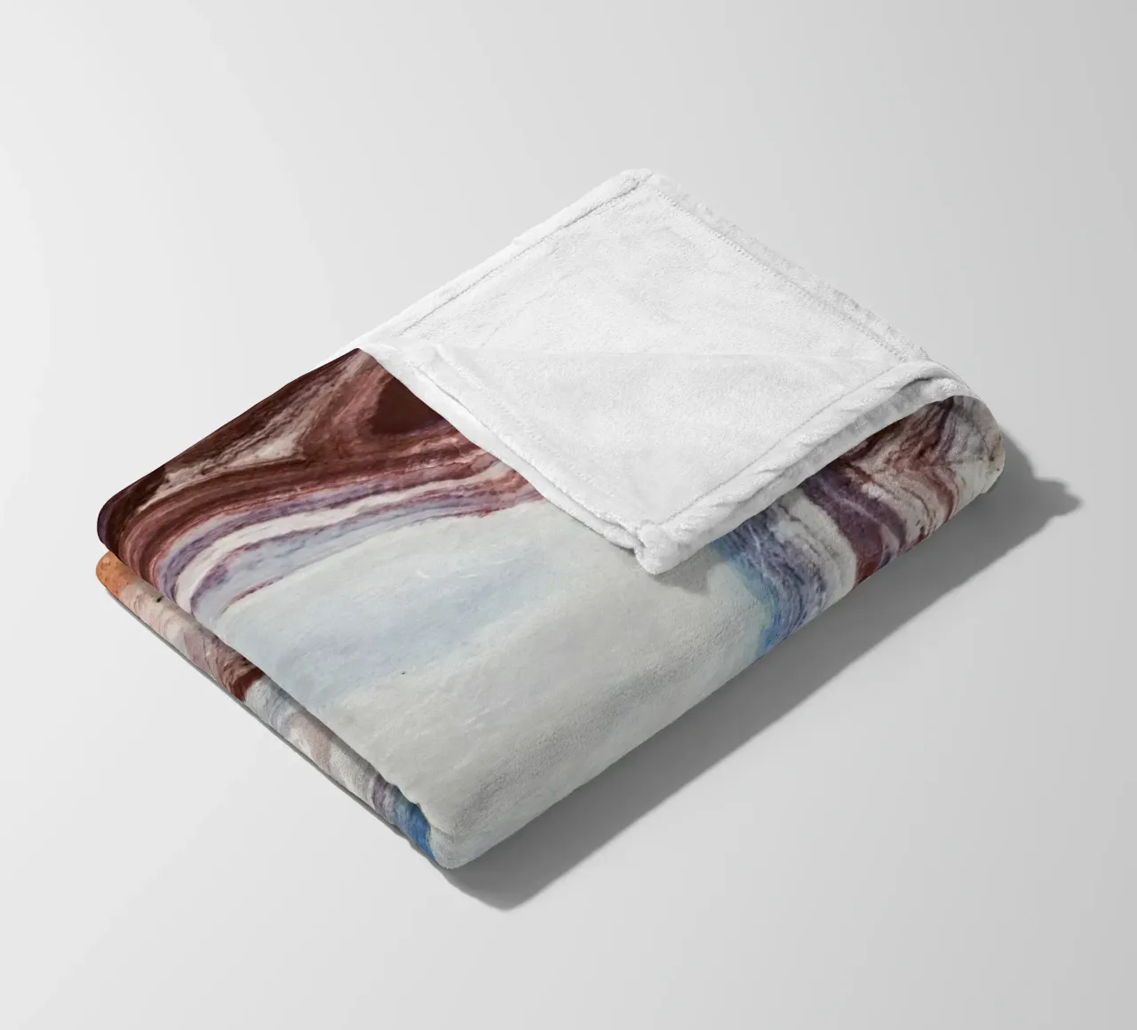 geode agata coperta in pile da Earthly Visions