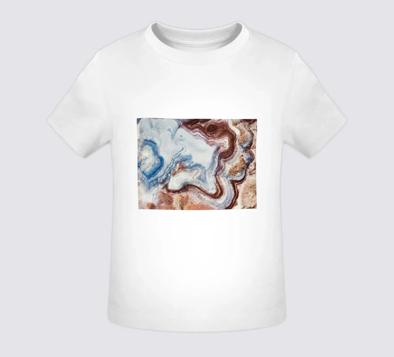 geode agata maglietta neonato da Earthly Visions