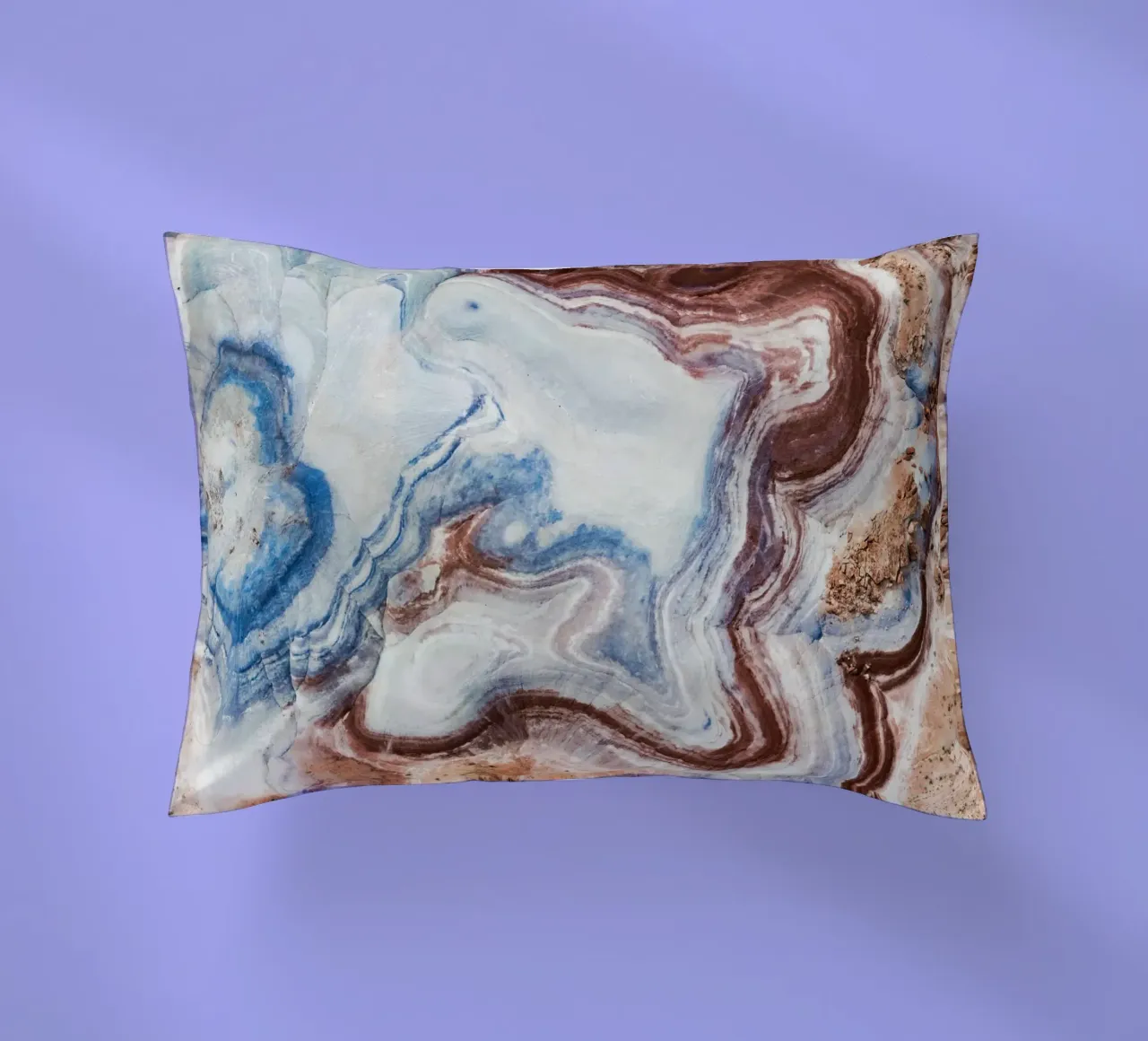 geode agata cuscino da Earthly Visions