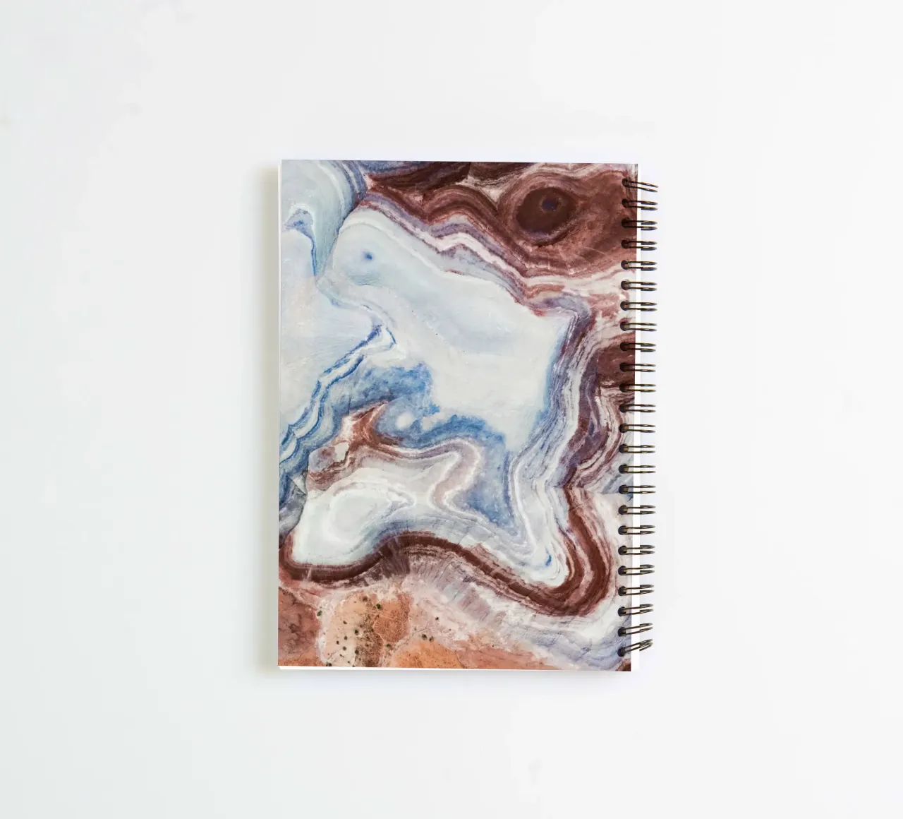 geode agate spiral notebook by Earthly Visions