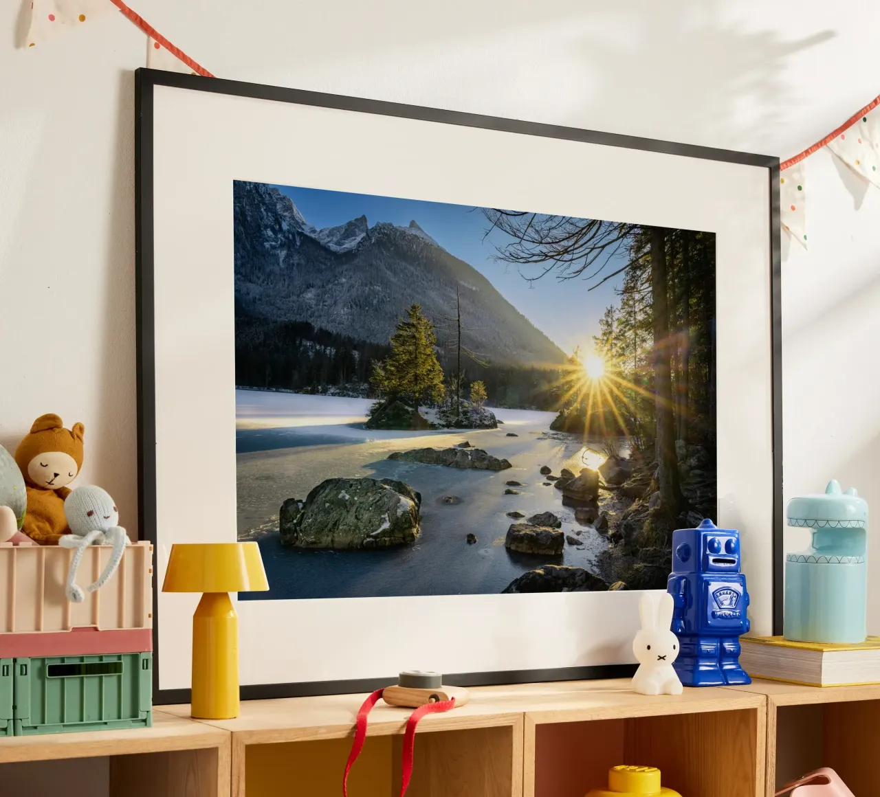 lago montagne poster da Earthly Visions