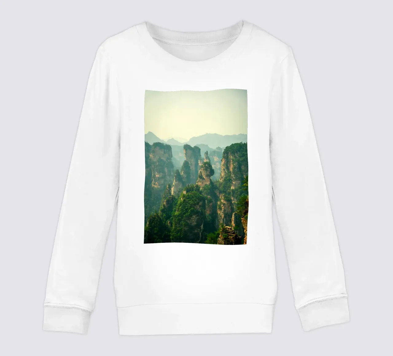 montagne imponenti cime calcaree felpa bambino da Earthly Visions