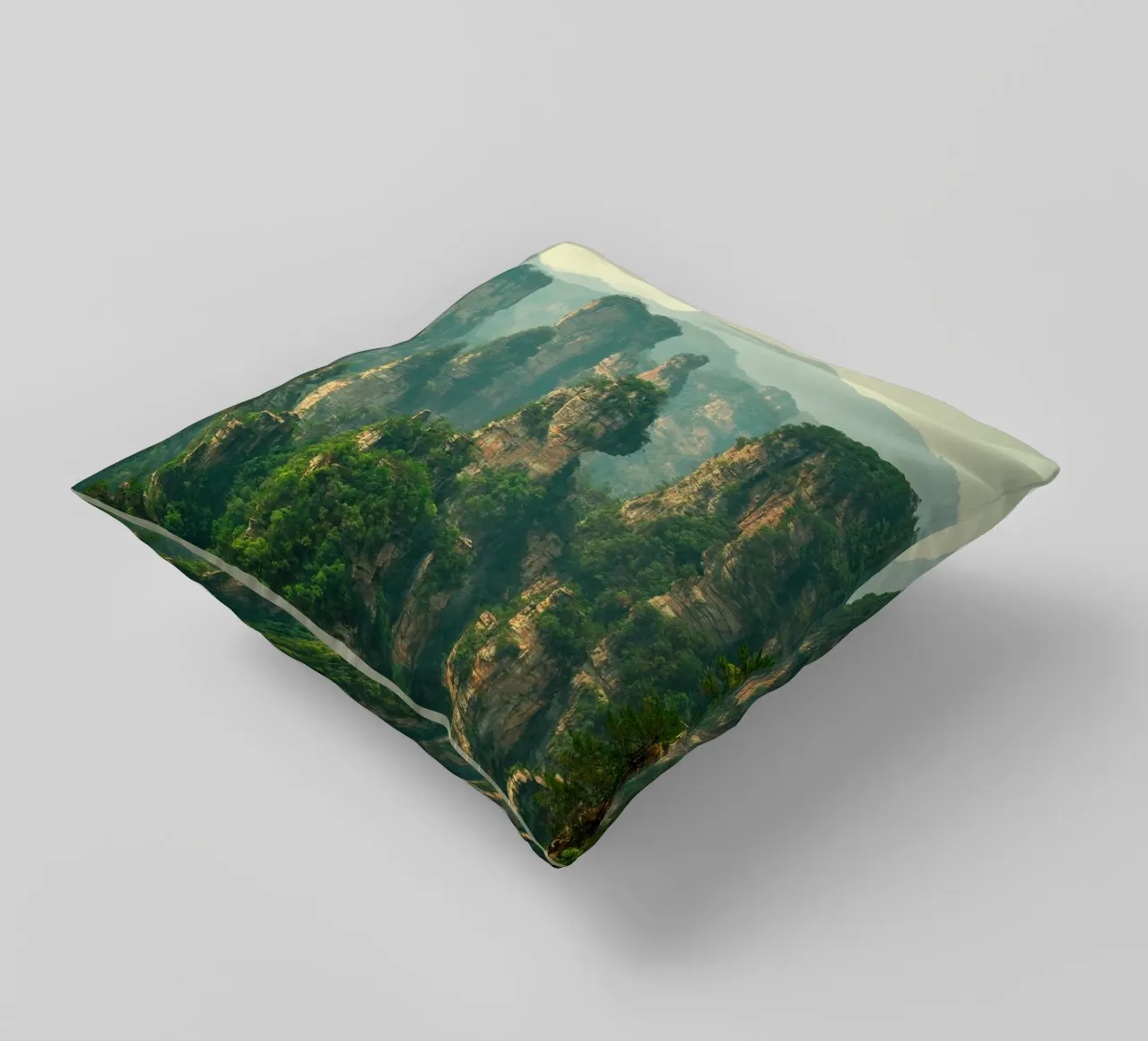 montagne imponenti cime calcaree cuscino da Earthly Visions