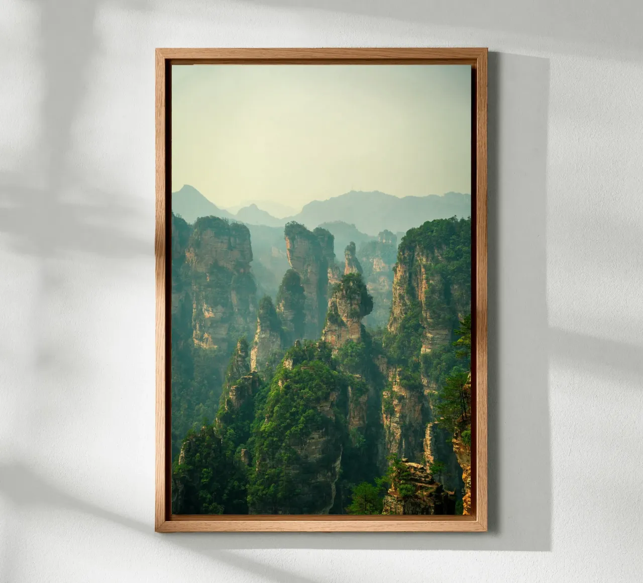 towering mountains limestone peaks canvas by Earthly Visions
