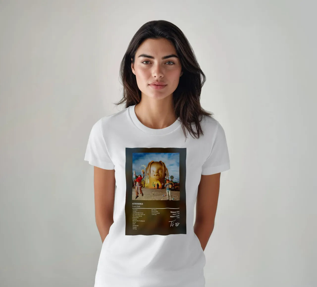Astroworld (2018) Travis Scott t-shirt da DGUnder
