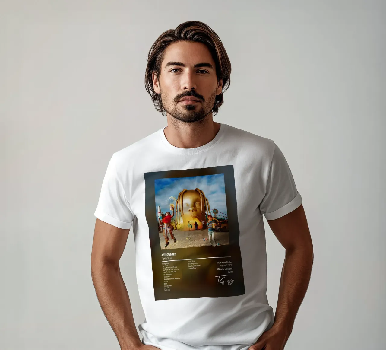 Astroworld (2018) Travis Scott t-shirt da DGUnder