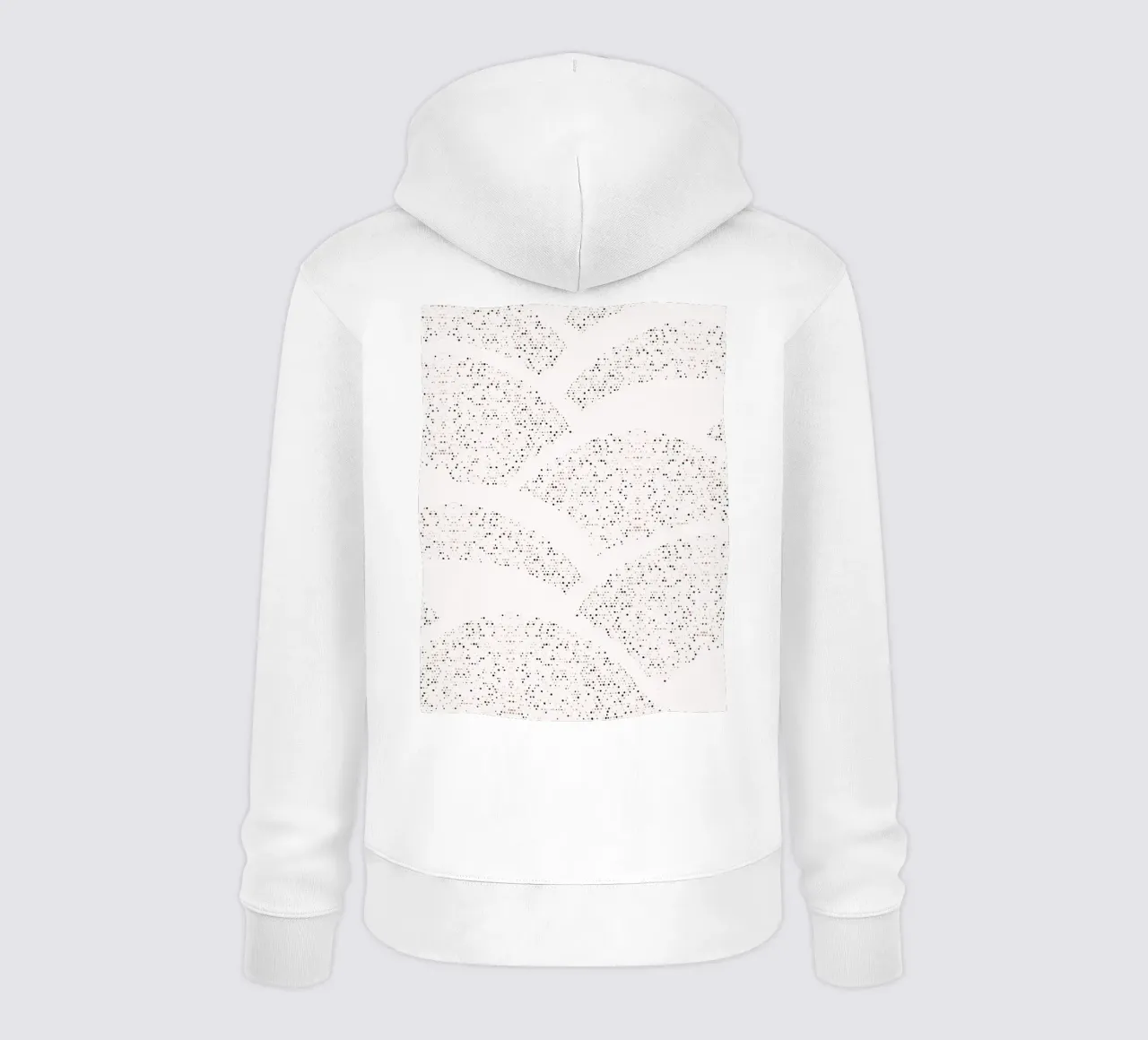 Colline scintillanti Bianco caldo felpa con cappuccio da SilverPegasus