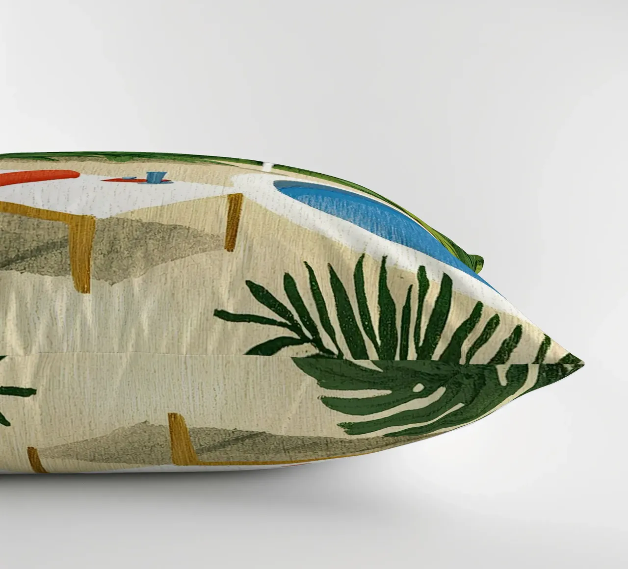 Piscina in campagna cuscino da Curious Canvas