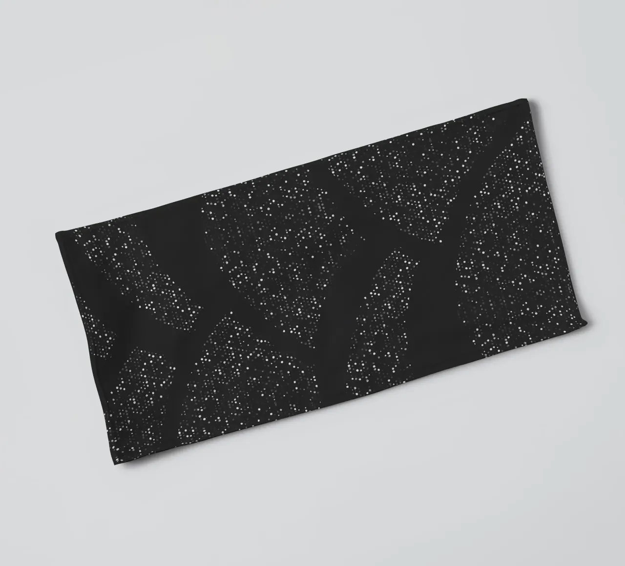 Sparkling Hills Charcoal Grey towel by SilverPegasus