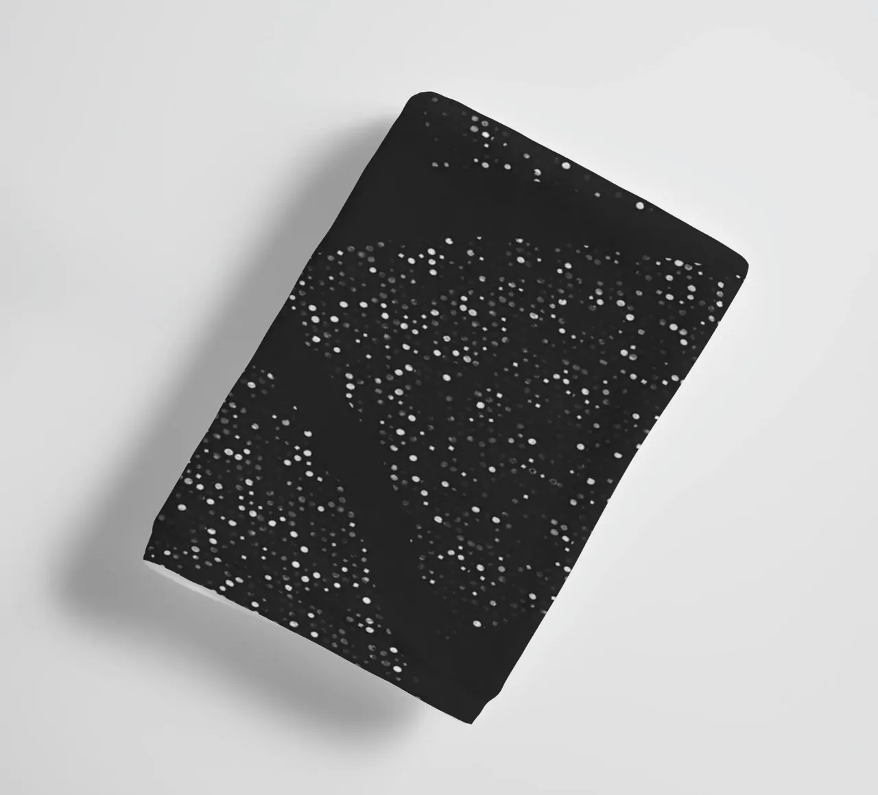 Sparkling Hills Charcoal Grey towel by SilverPegasus