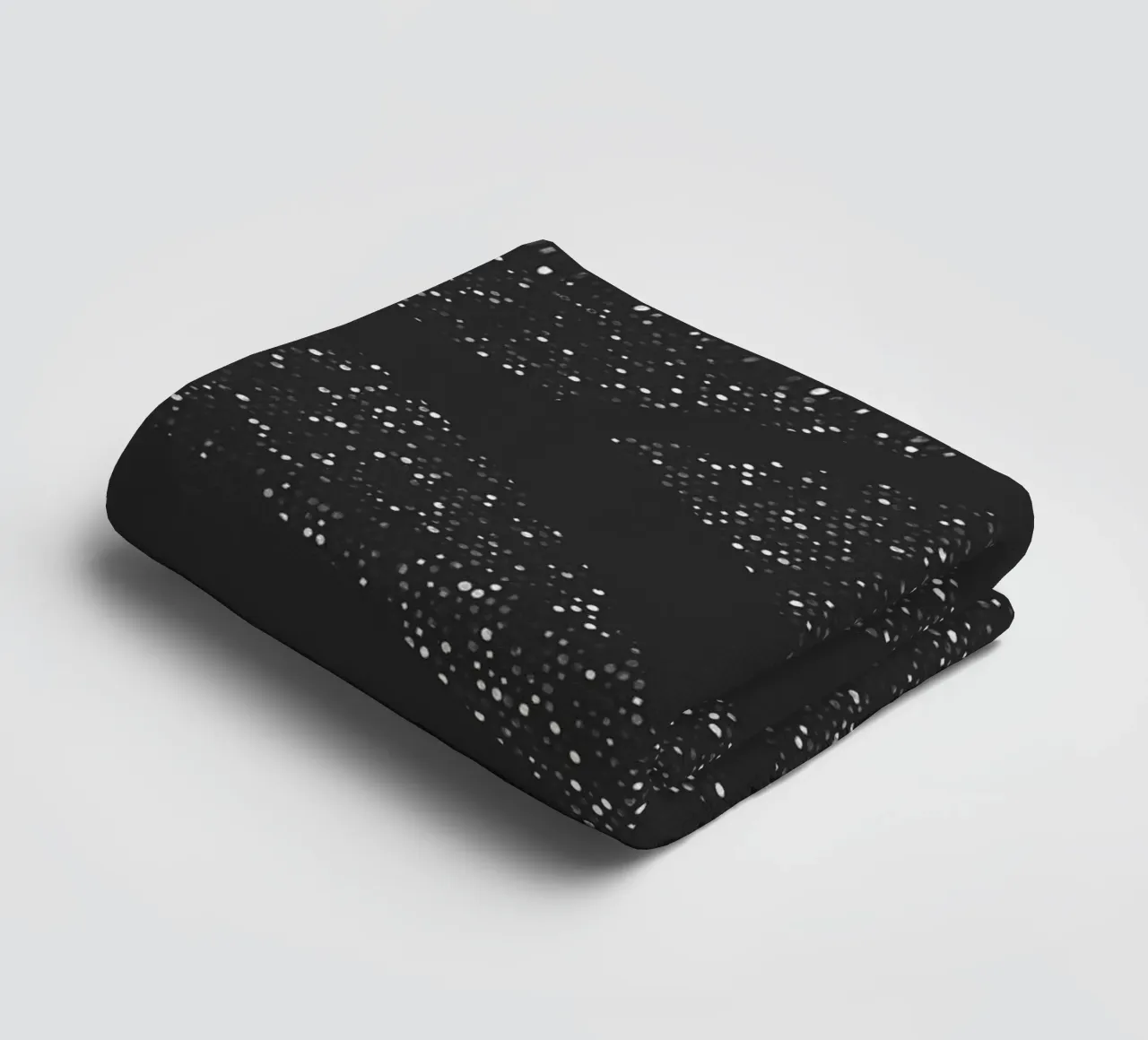 Sparkling Hills Charcoal Grey towel by SilverPegasus