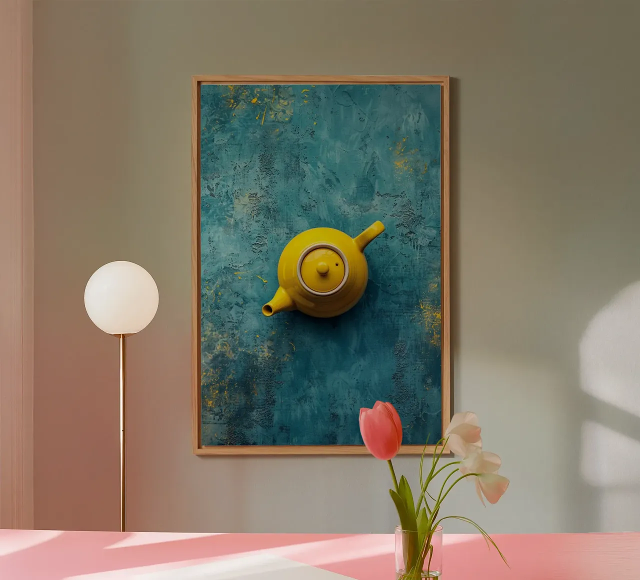 Lemon Harmony alluminio dibond da Mosaic Dialogue