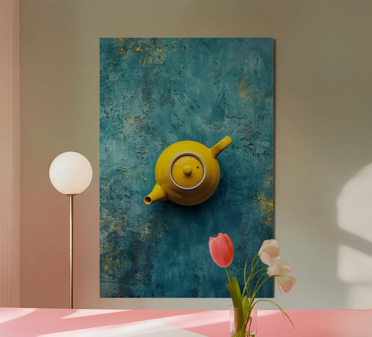 Lemon Harmony alluminio dibond da Mosaic Dialogue
