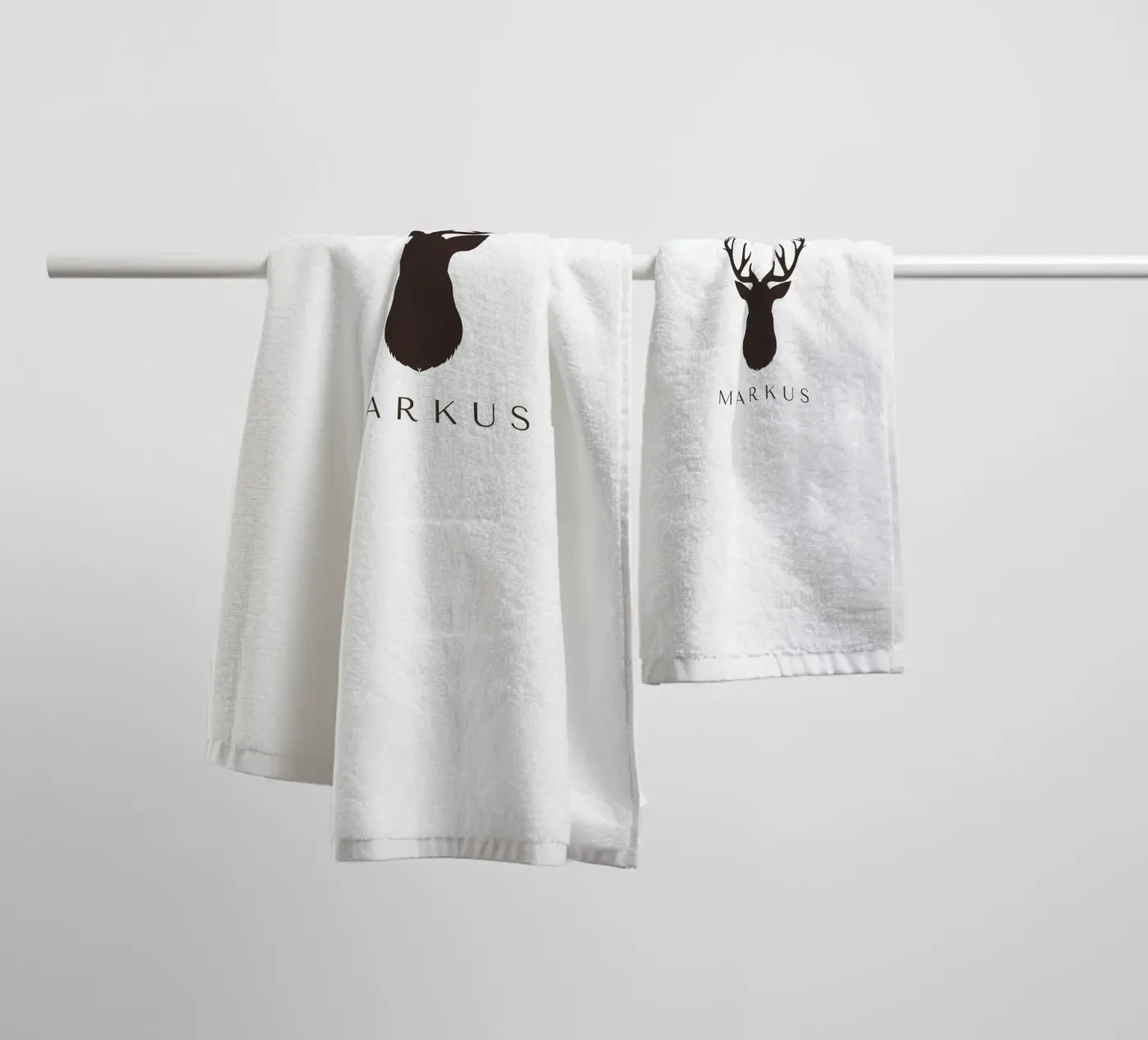 Hunter badhanddoek van Kartenliebe