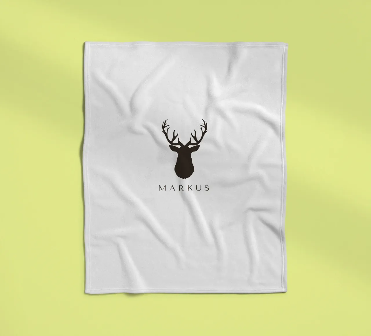 Hunter Fleecedecke von Kartenliebe