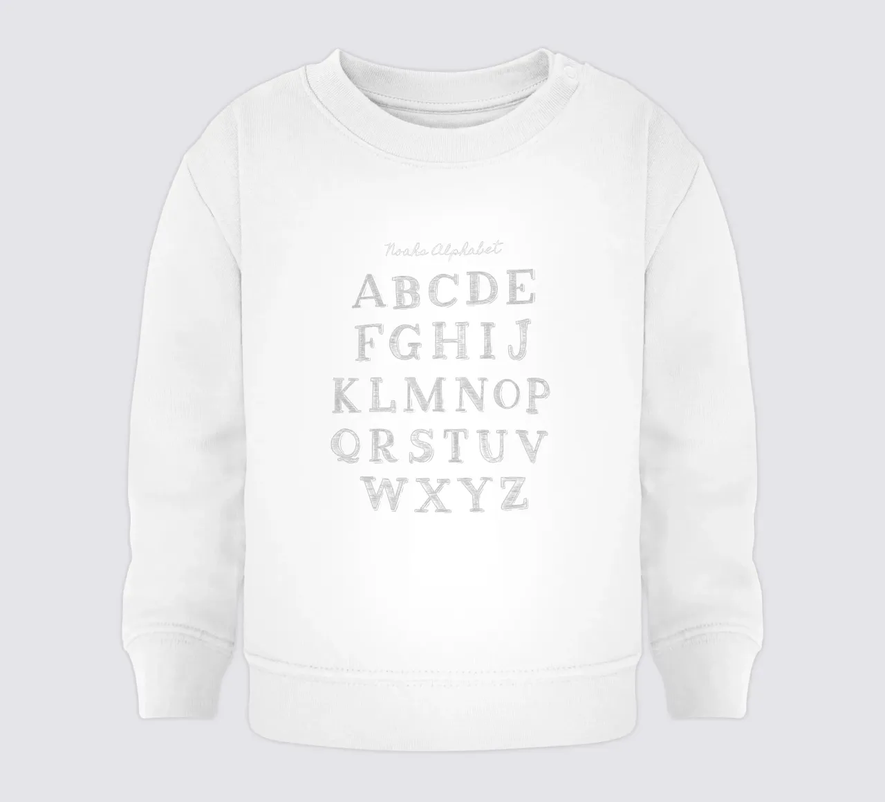 ABC Tafel felpa neonato da Kartenliebe