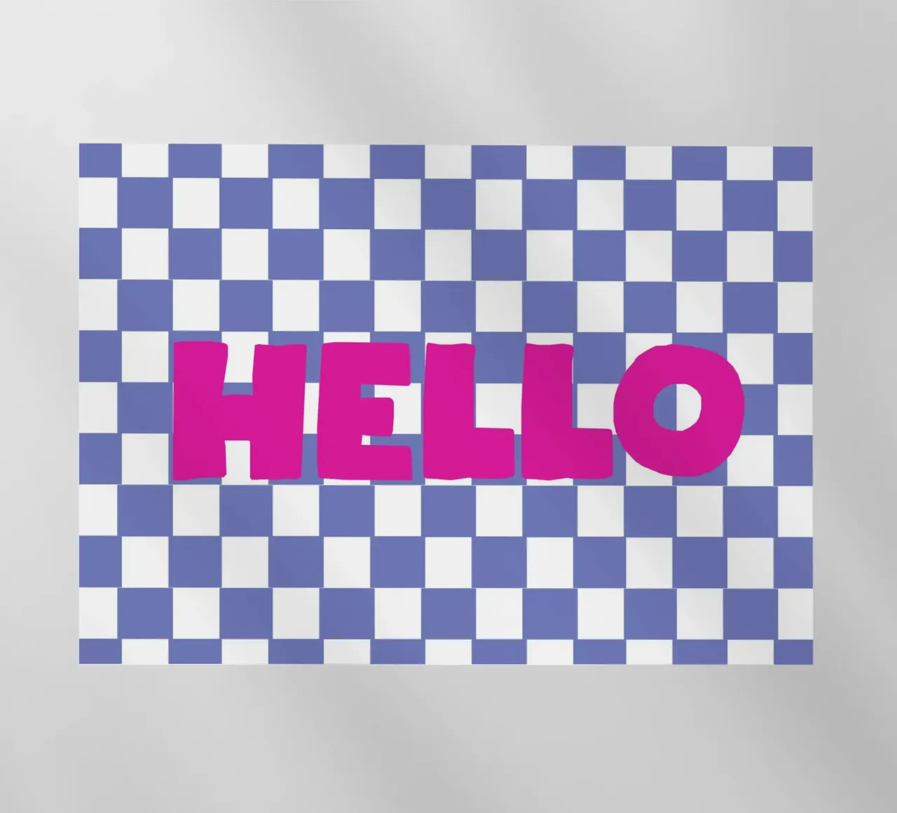 Hello Typography pellicola backlit da Attaboy Dsgn