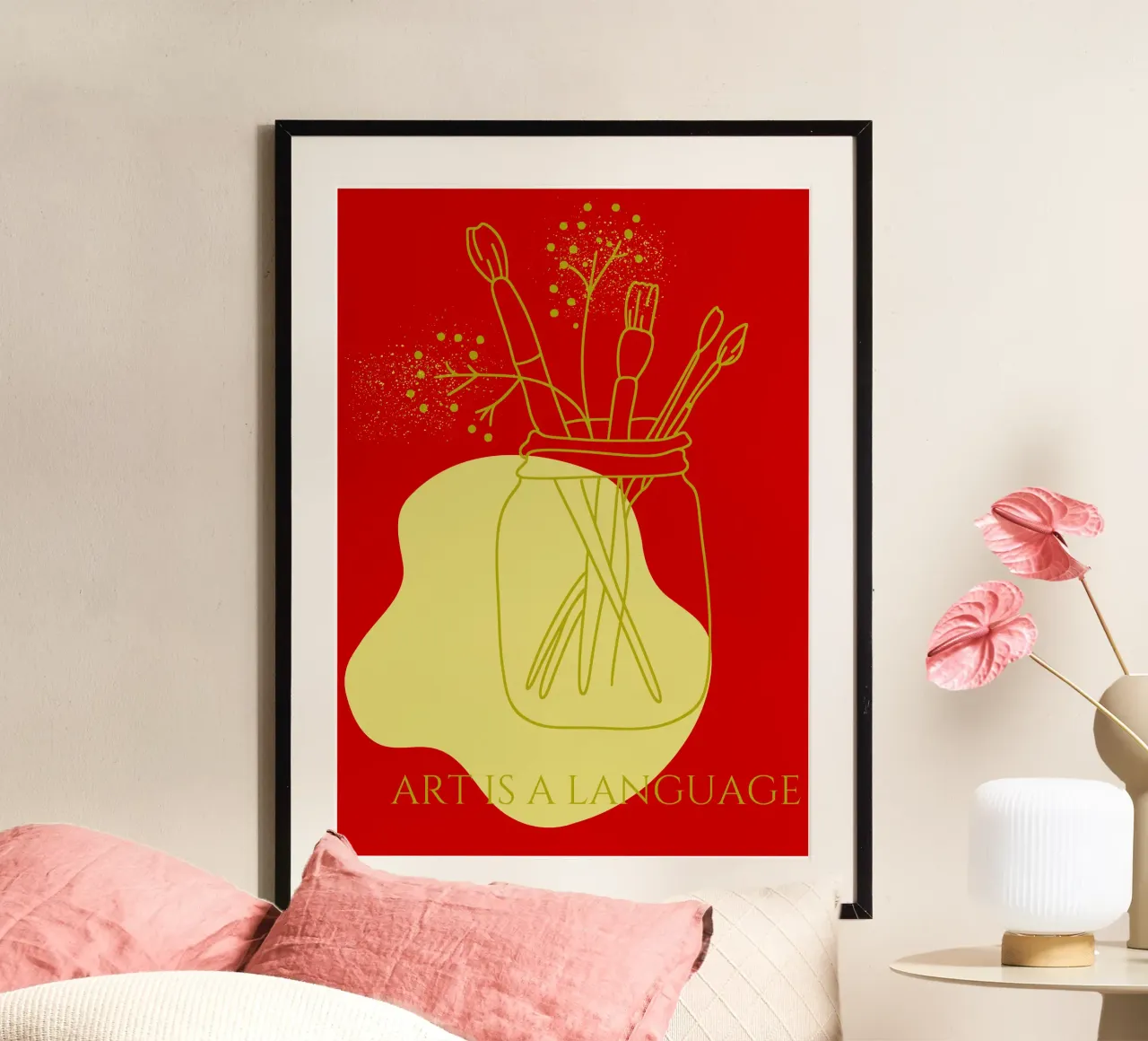 Art can be a colorfull language hahnemühle by Headless Monkeys
