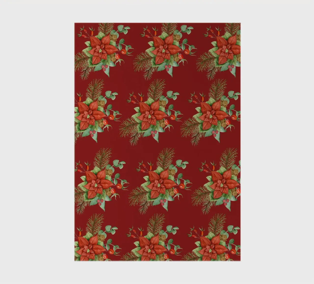 Ramo de Navidad con Flor de Pascua: Arte floral festivo cuaderno de ClubArt