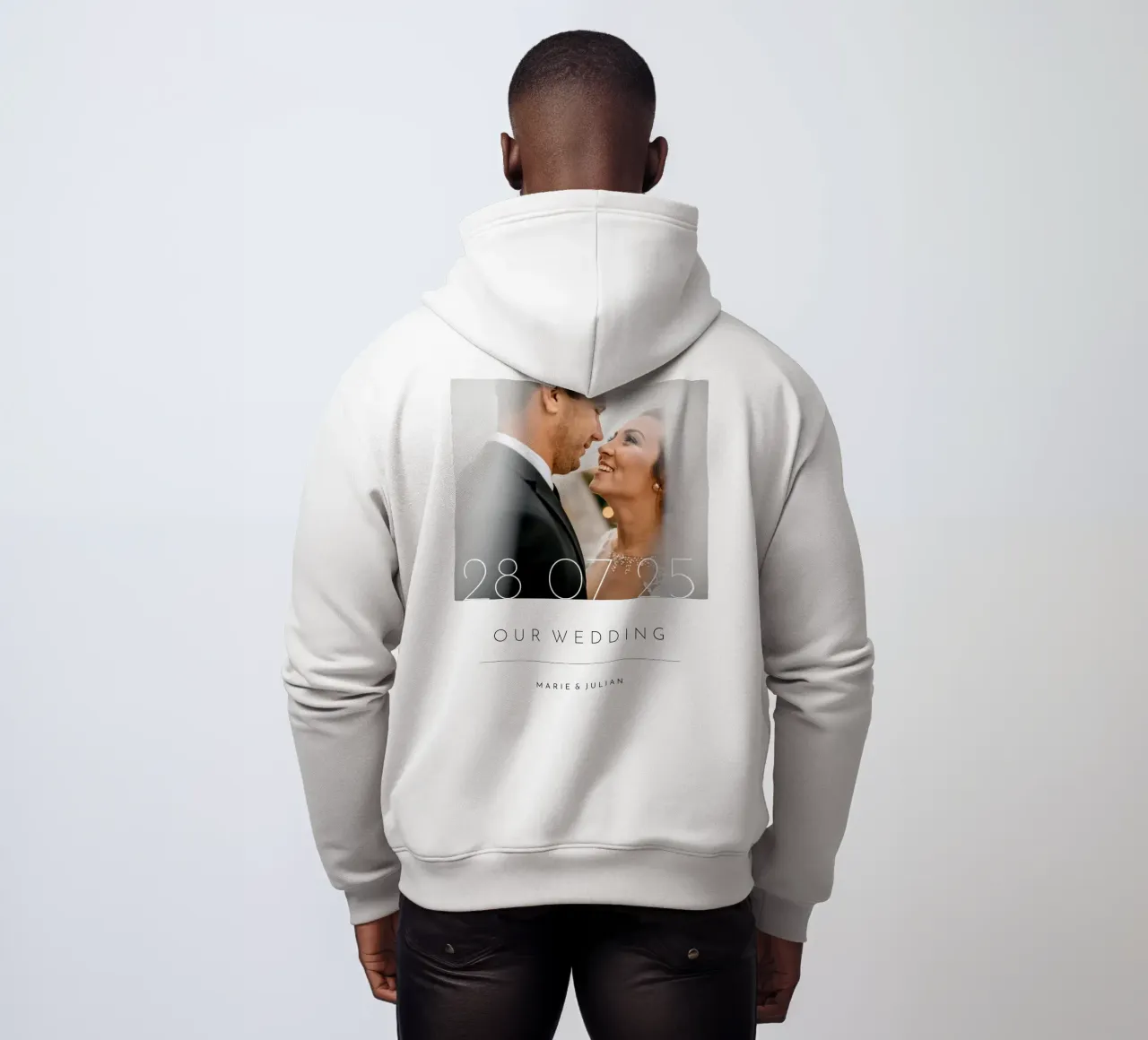 Semplice felpa con cappuccio da Kartenliebe