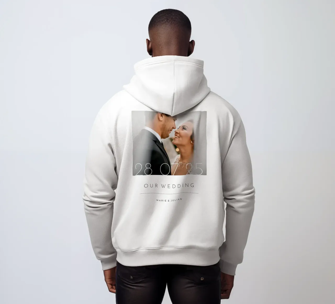 Semplice sudadera con capucha de Kartenliebe