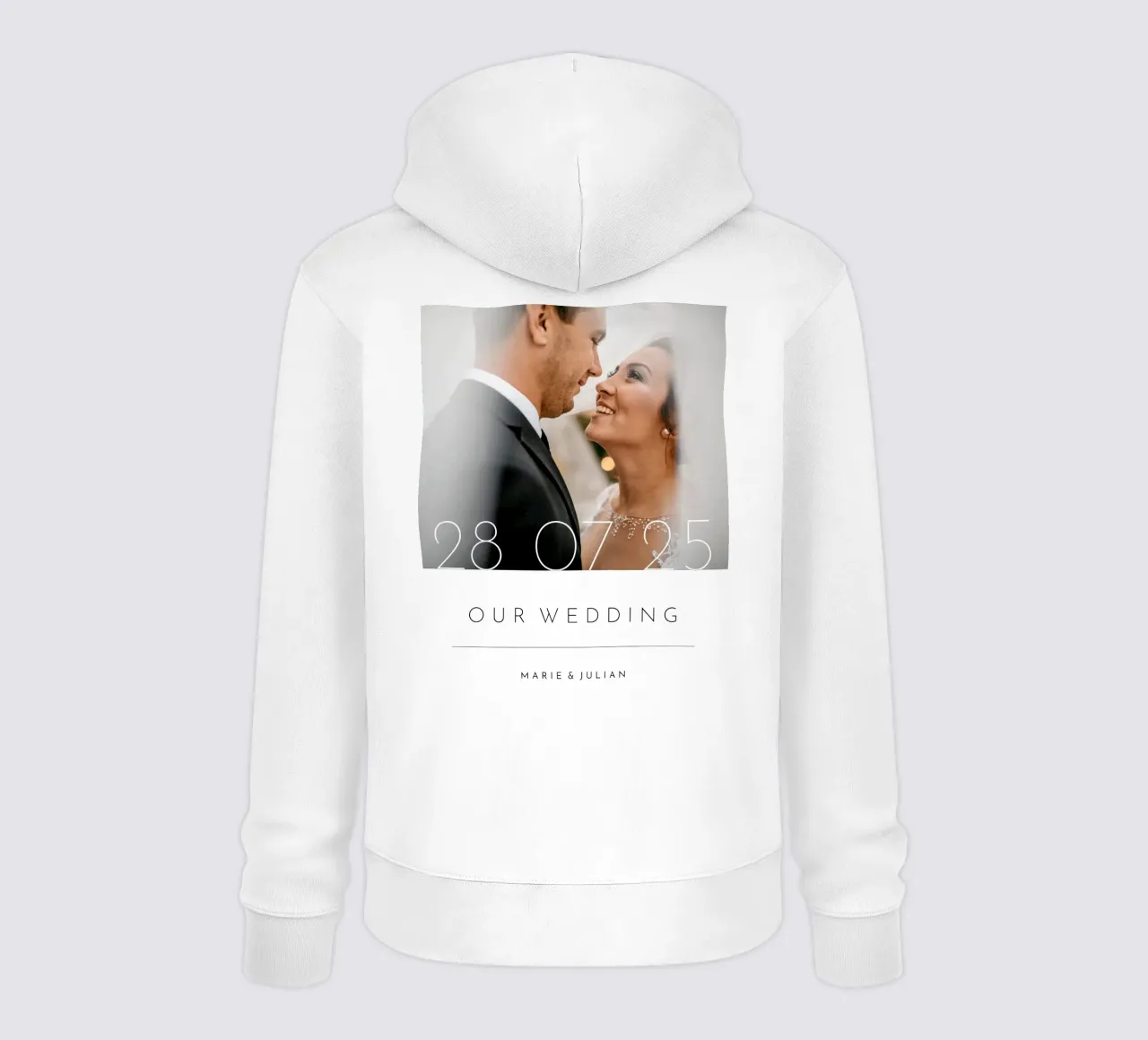 Semplice sudadera con capucha de Kartenliebe