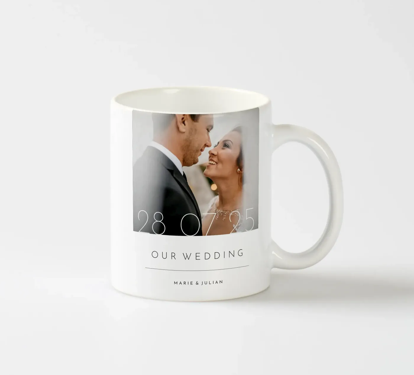Semplice ceramic mug by Kartenliebe