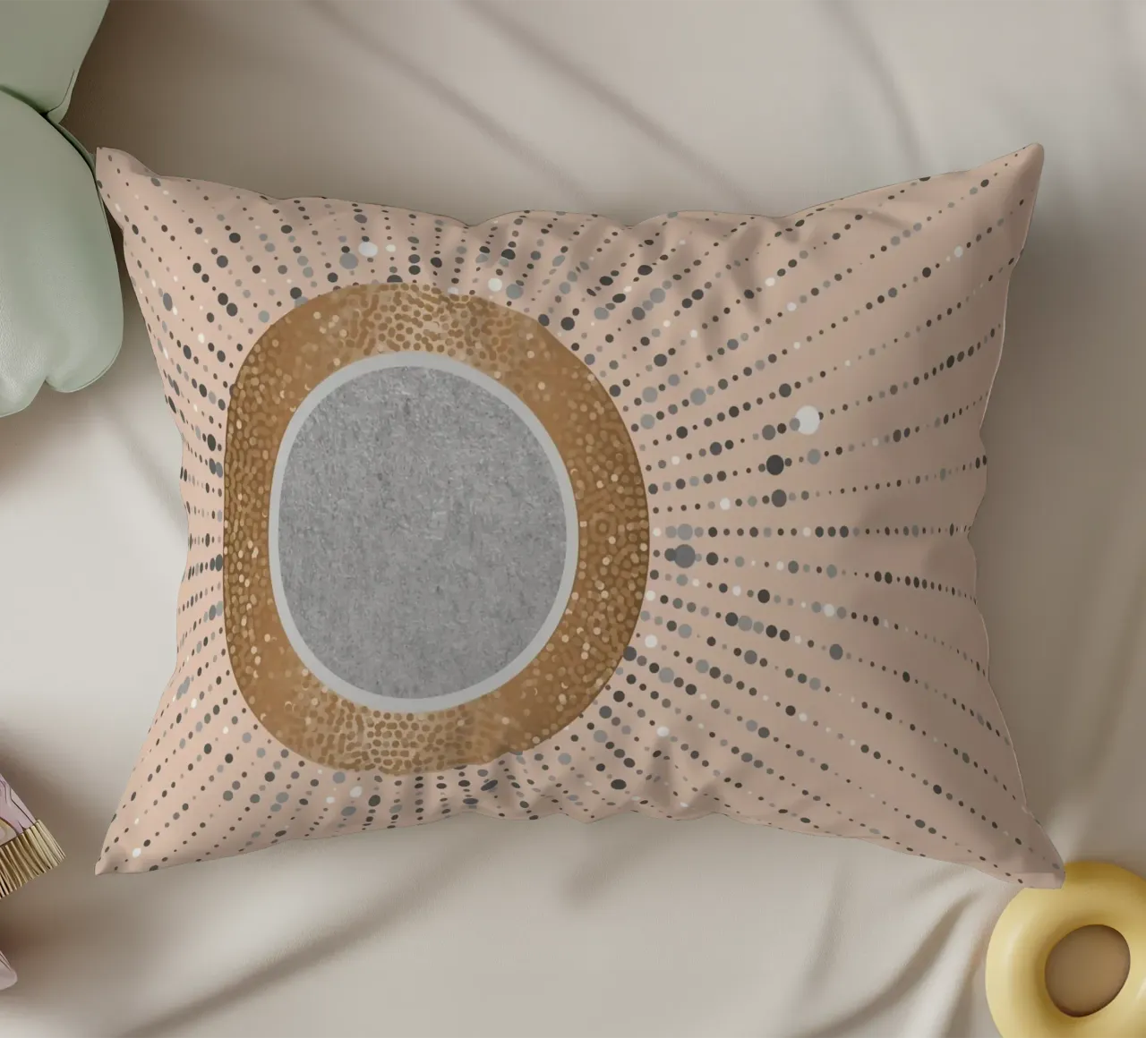 Raggi d'amore Argento Bronzo cuscino da SilverPegasus