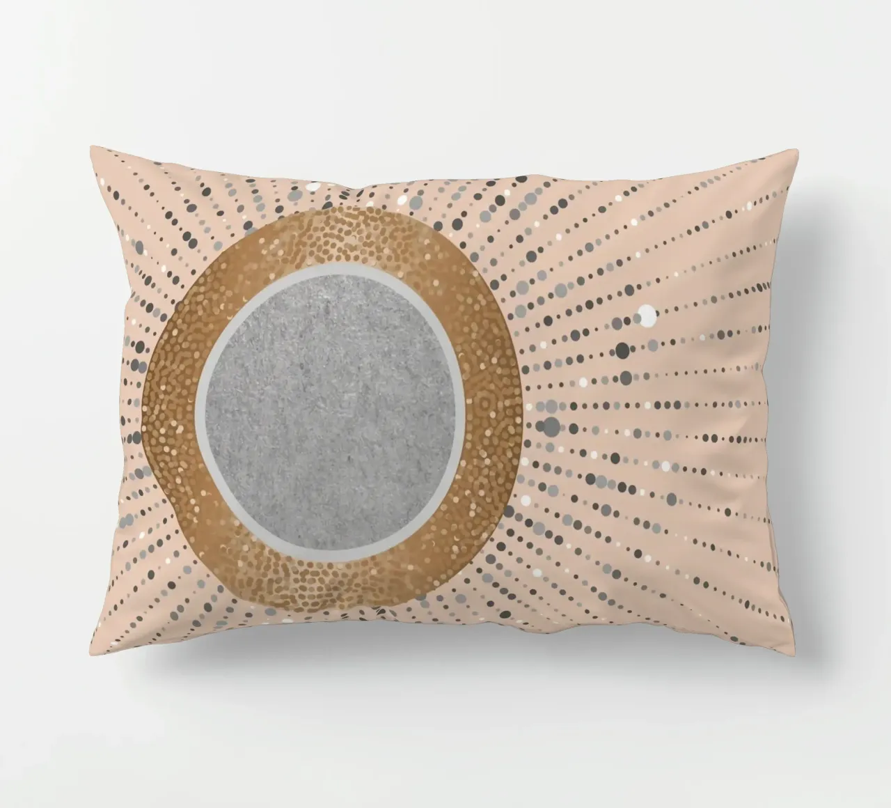 Raggi d'amore Argento Bronzo cuscino da SilverPegasus