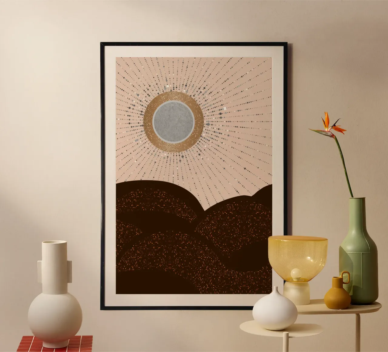 Raggi d'amore Argento Bronzo carta hahnemühle da SilverPegasus