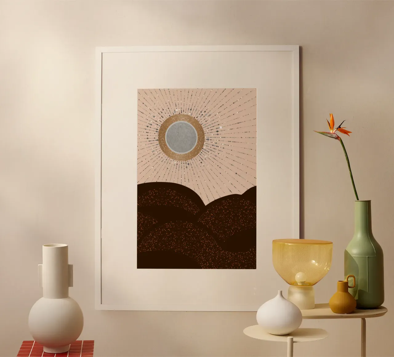 Raggi d'amore Argento Bronzo carta hahnemühle da SilverPegasus