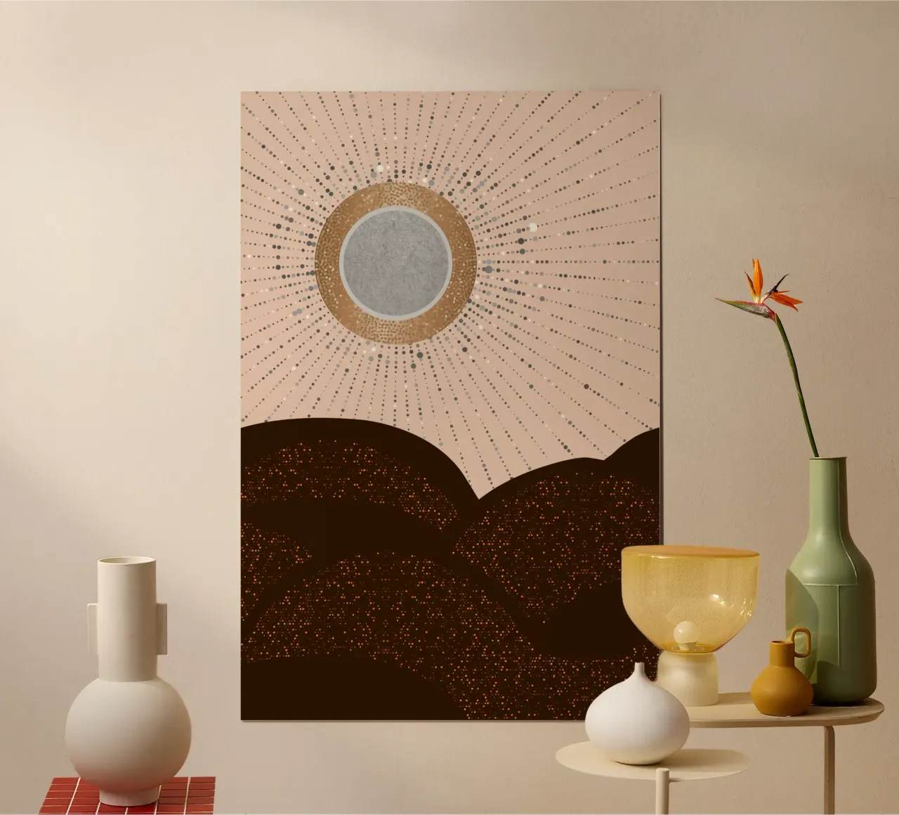 Raggi d'amore Argento Bronzo carta hahnemühle da SilverPegasus