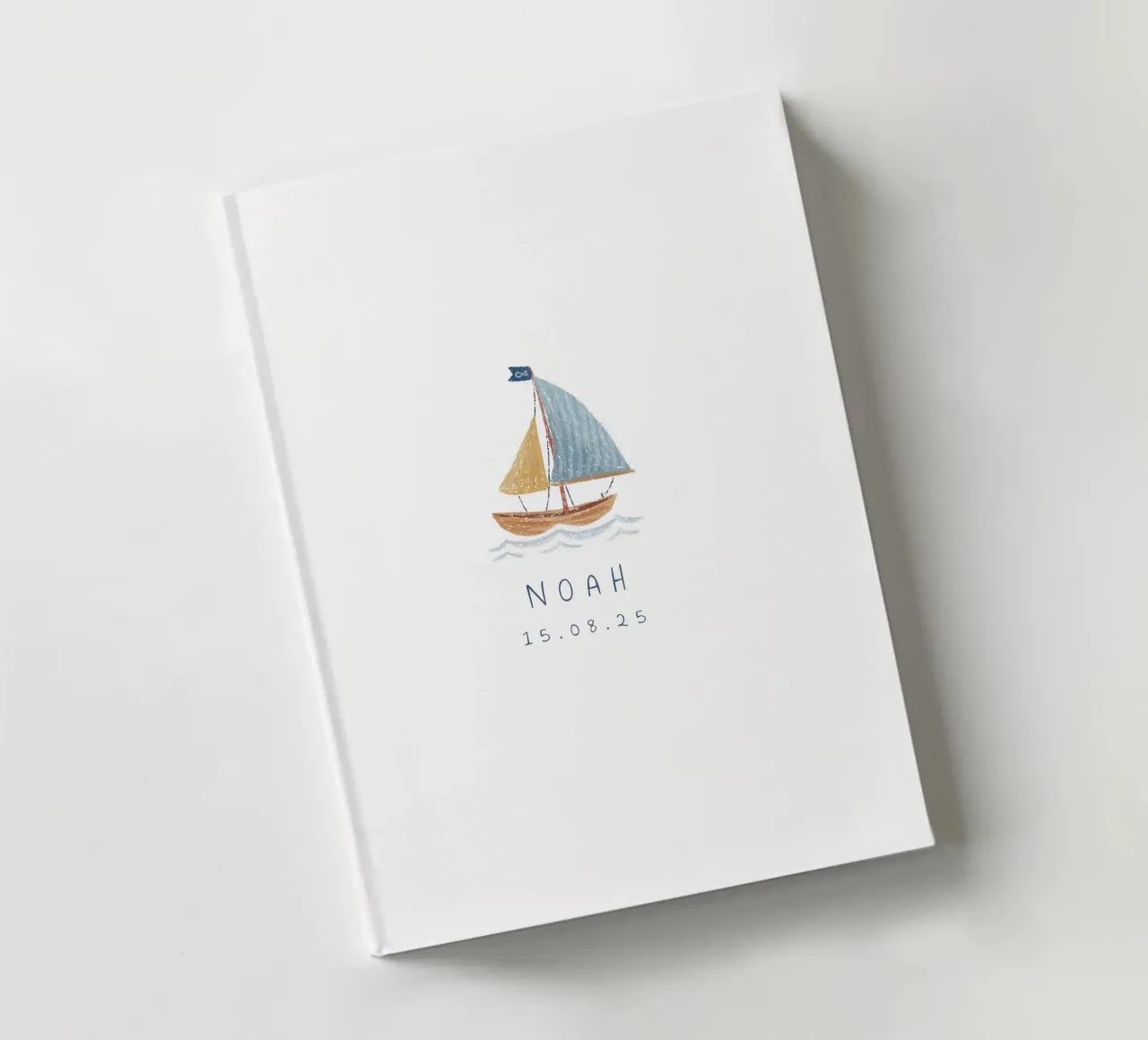Segelboot notebook by Kartenliebe